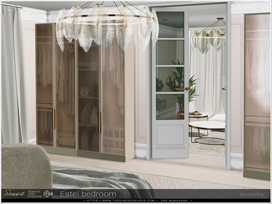 Галерея мода Набор для спальни Estel bedroom #2